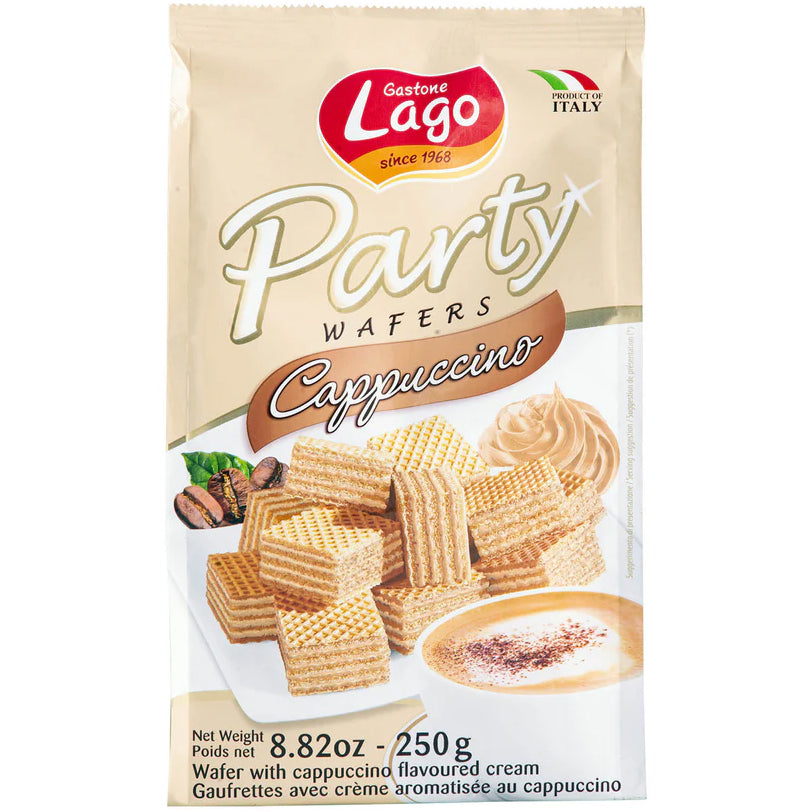 Gastone Lago Party Wafers Cappuccino(Milk-Coffee) 250g