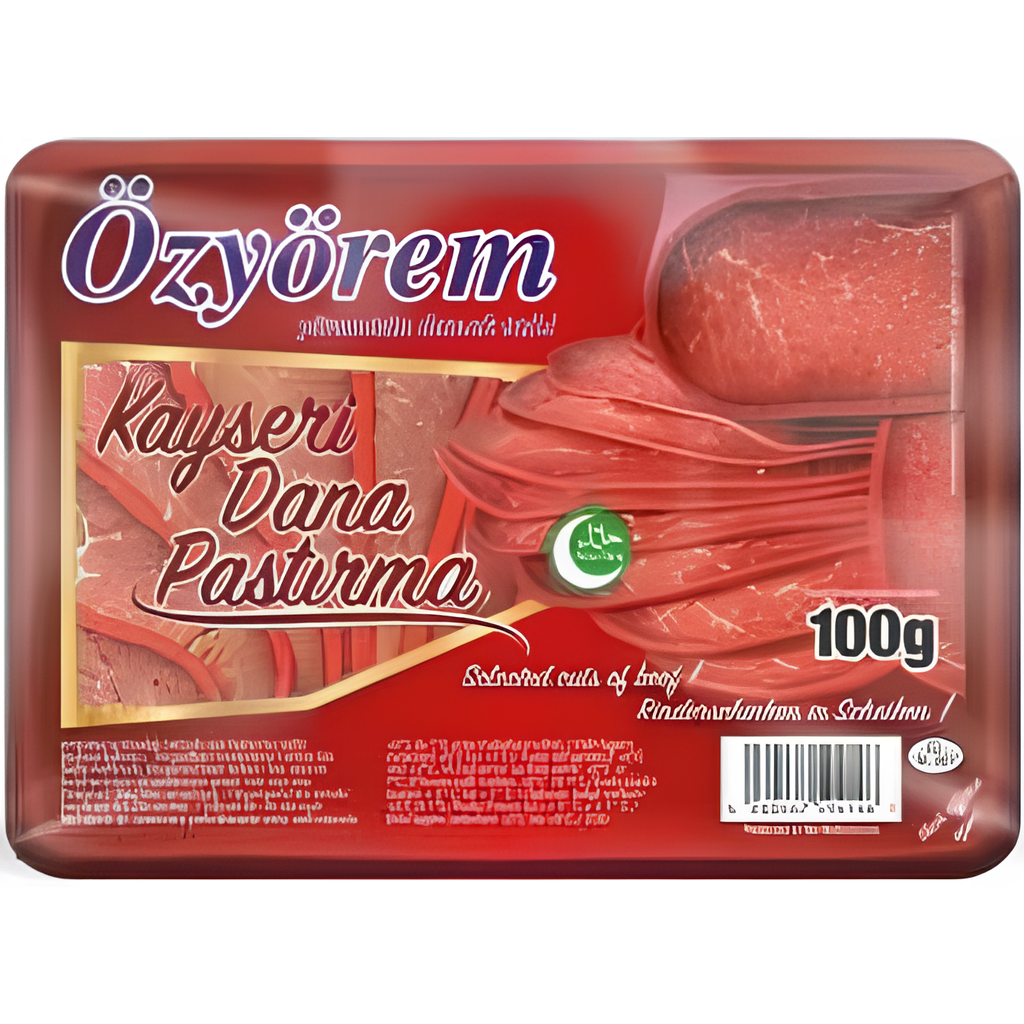 Ozyorem Kayseri Dana Pastirma 100g