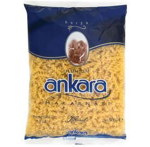 N. Ankara Makarnasi Vitaminli Burgu (Fusilli) 500g