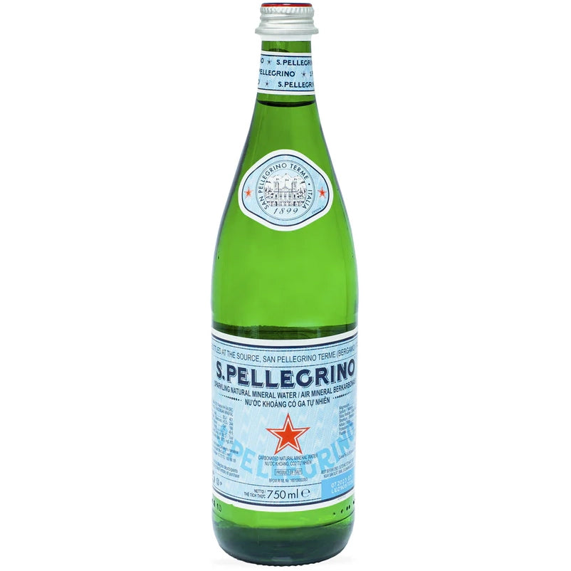 Sanpellegrino Sparkling Natural Mineral Water Glass 750ml
