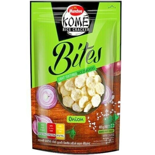 Munchee Kome Rice Cracker Onion 40g