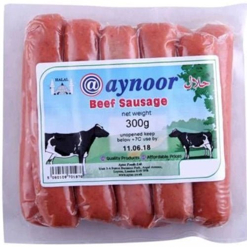 Aynoor Beef Sausage 300g