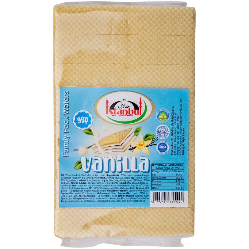 Istanbul Wafer Vanilla 250g