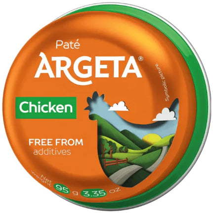 Argeta Meatless Chicken Flavour Pate 95g