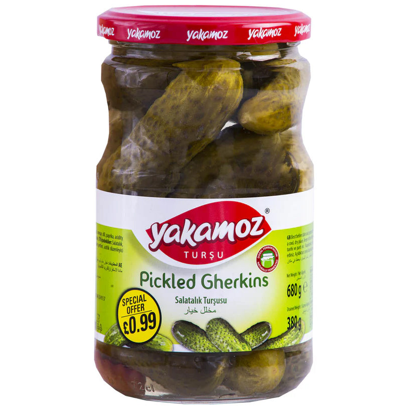 Yakamoz Pickled Gherkin Pickles Jar 720ml