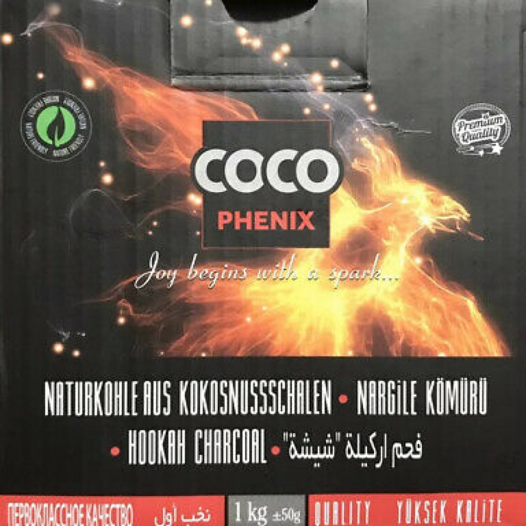 Coco Phenix Hookah/Shisha Charcoal 1Kg