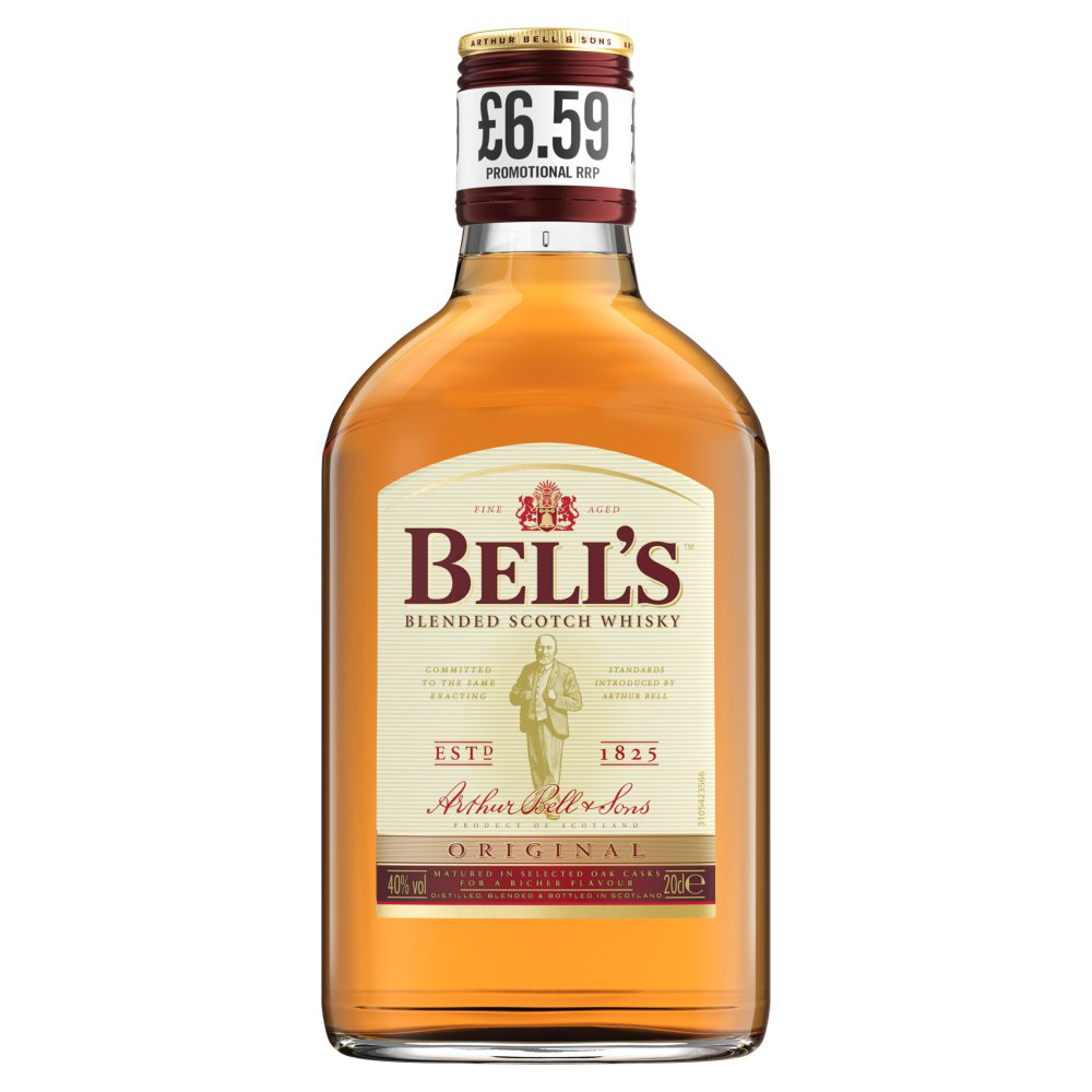 Bells Blended Scotch Whisky PM £6.59 20cl