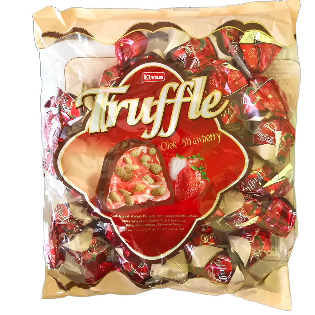 Elvan Truffle Strawberry Bag 400g