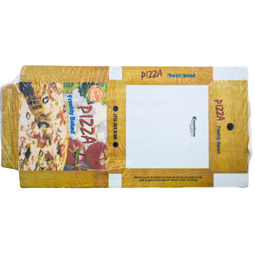 Full Colour Pizza Box 9" 90Pcs