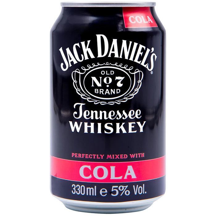 Jack Daniel's Tennessee Whiskey & Cola 330ml