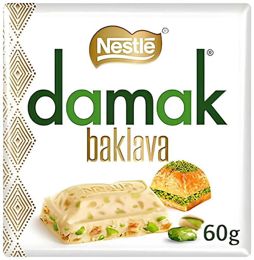 Nestle Damak Square w Pistachio & Baklava 6x60g