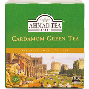 AHMAD TEA Cardamom Green Tea Bags (1752) 100's
