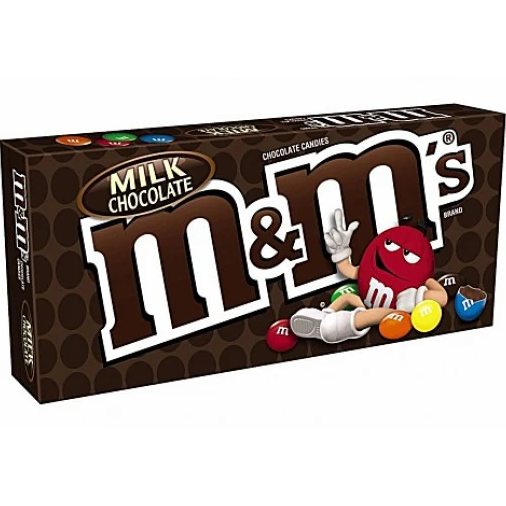 M & M Thheater Box Chocolate Milk 87g