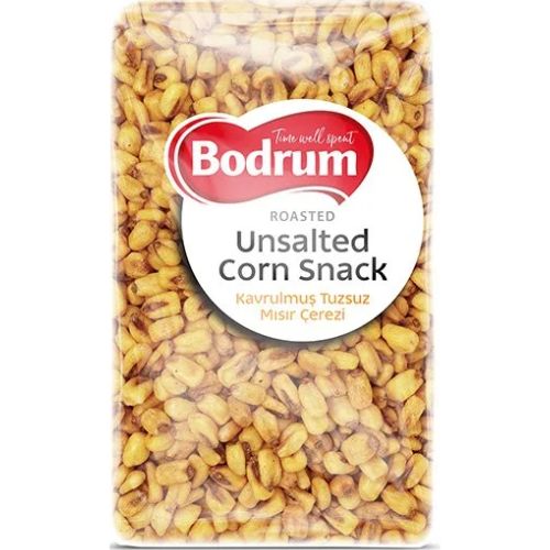 Bodrum Corn Snack Unsalted Roasted 400g
