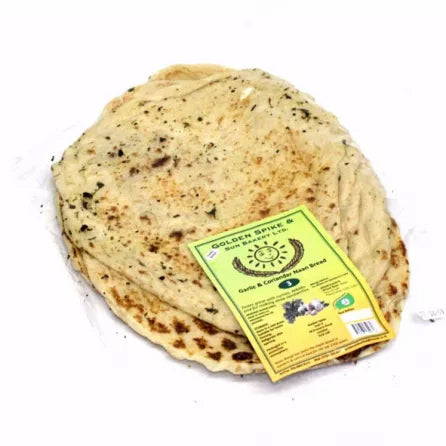 Golden Spike&Sun Bakery Garlic Naan Breads 3Pcs