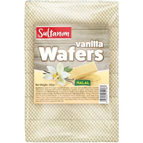 Sultanim Wafers with Vanilla Halal 300g