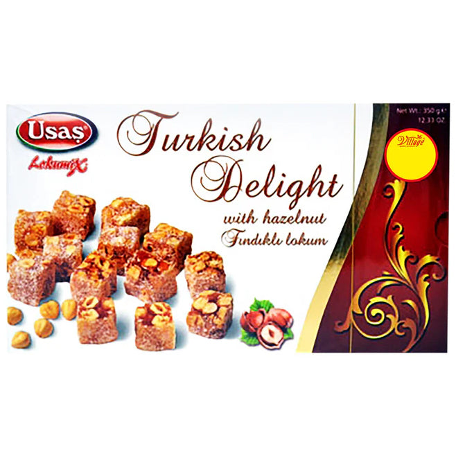 Usas (203) Hazelnut Coconut Turkish Delight 350g