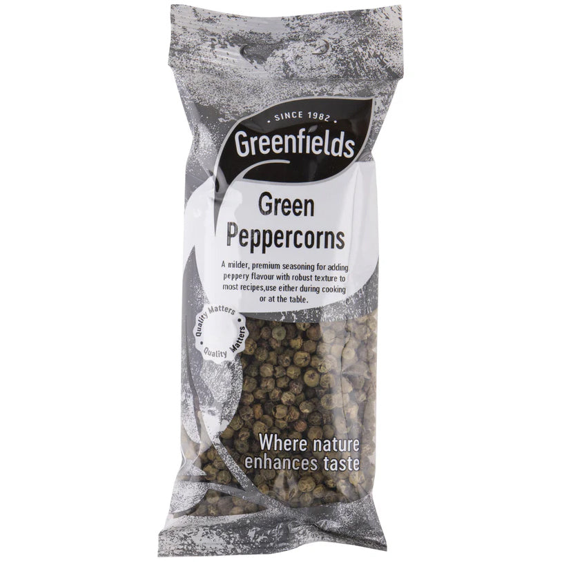 Greenfields Green Peppercorns 50g