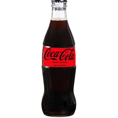 Coca Cola Zero Sugar (GLASS) 330ml