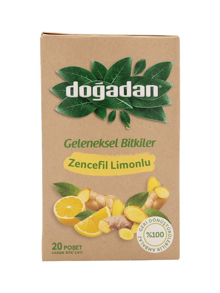 Dogadan Green-Ginger-Lemon Tea 20 Bags