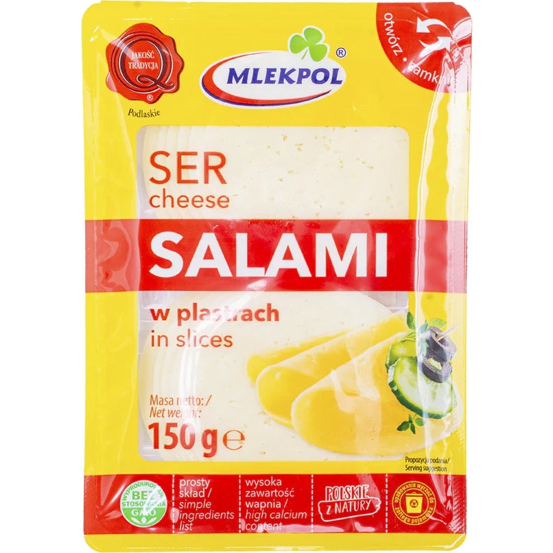 Mlekpol Slice Ser Cheese Salami 150g