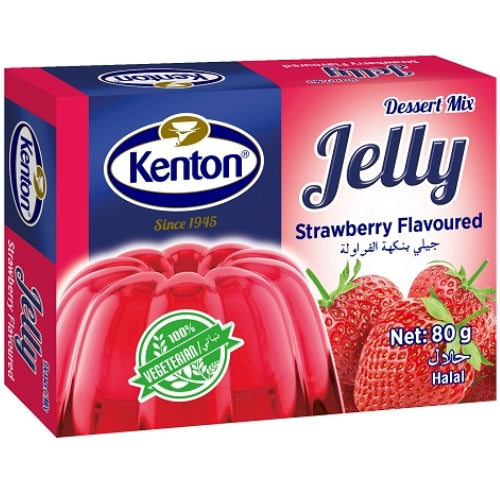 Kenton Vegetal Jelly Powder Strawberry 80g