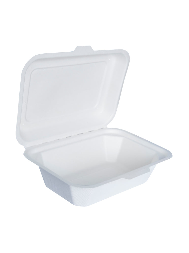 Bagasse White (HB9) Box 200Pcs