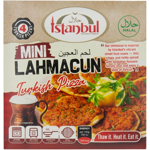 Istanbul Mini Lahmacun (4 Mini Turkish Pizza) 280g