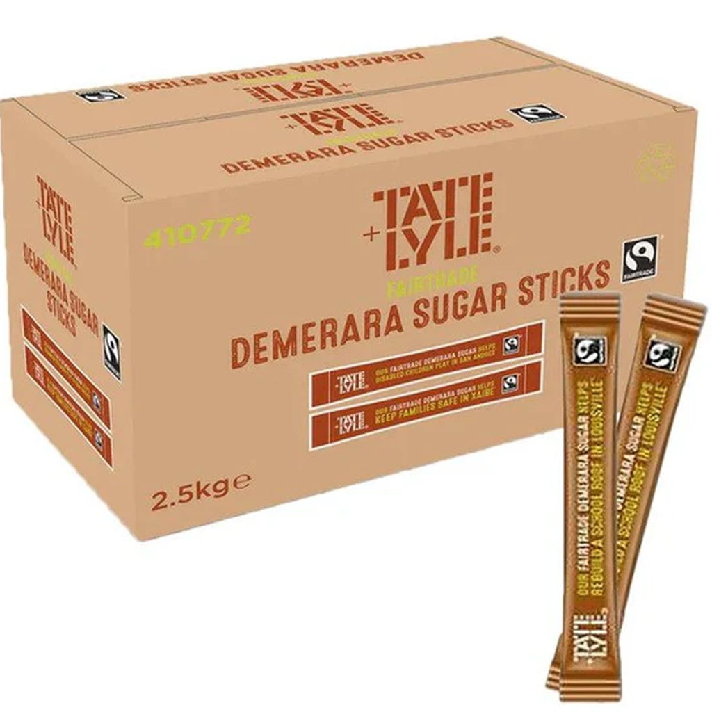 Tate & Lyle Brown Sugar Sticks 1000x2.5g