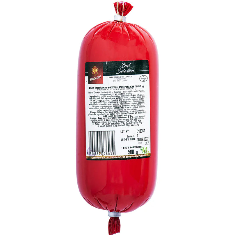 SOKOLOW Doktorska w Paprika 500g