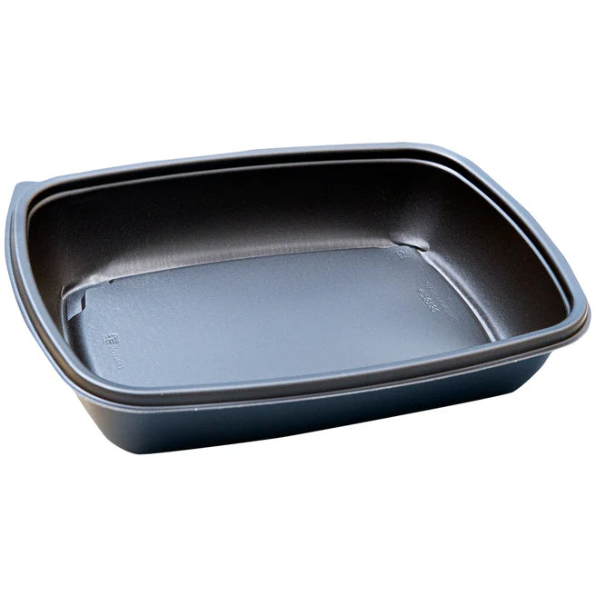 Sabert 1 Comp. 900ml MED Rectan. Container HOT78130 4x75Pcs