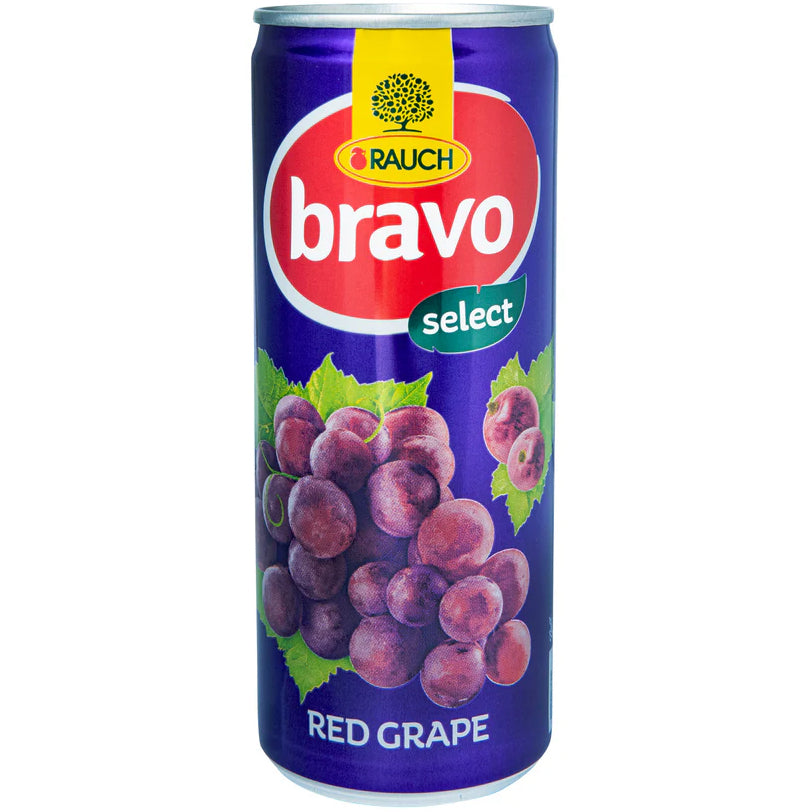 Bravo Grape Can 250ml