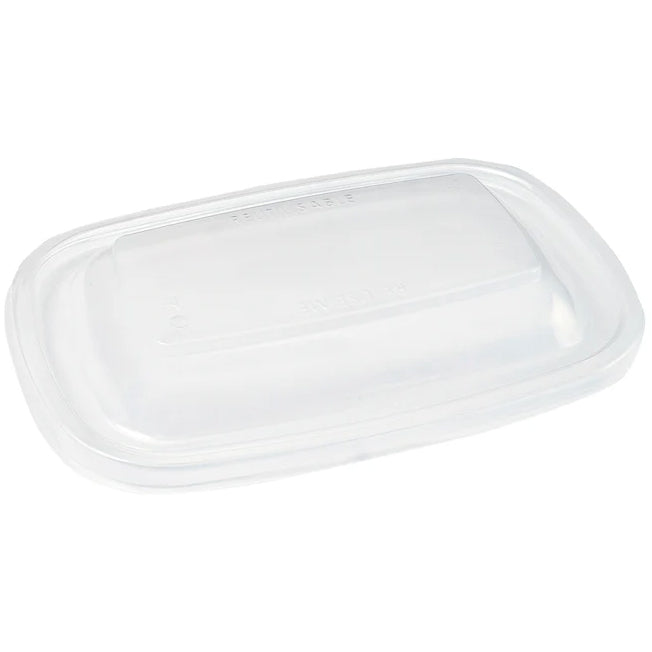 Sabert LID for 1 Comp. 500ml SML Rectan. Container HOT52A71 6x50Pcs