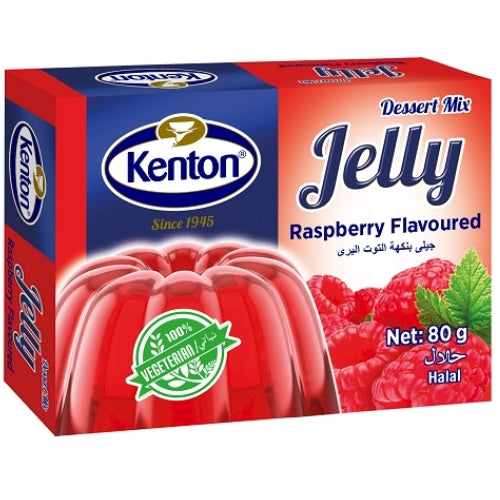 Kenton Vegetal Jelly Powder Raspberry 80g