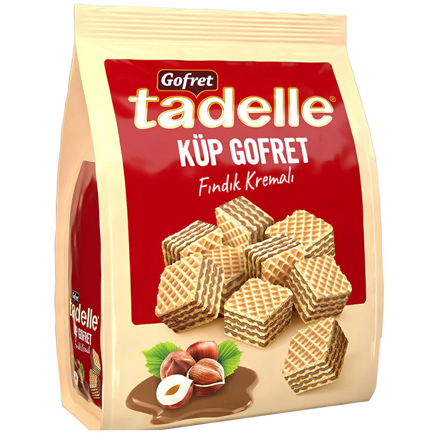 Tadelle Hazelnut Wafer Cubes 200g