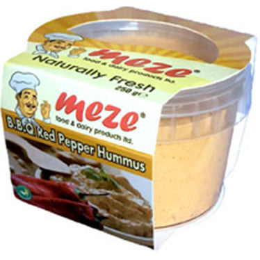 Meze Red Pepper Hummus 250g