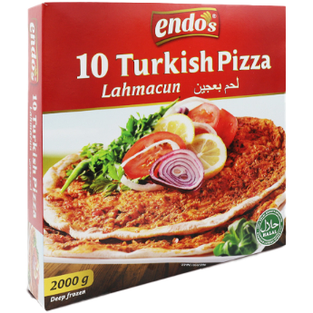 Endos Frozen Turkish Pizza Lahmacun (10Pcs)