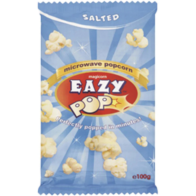 Eazy Pop Microwave Salted Popcorn 85g