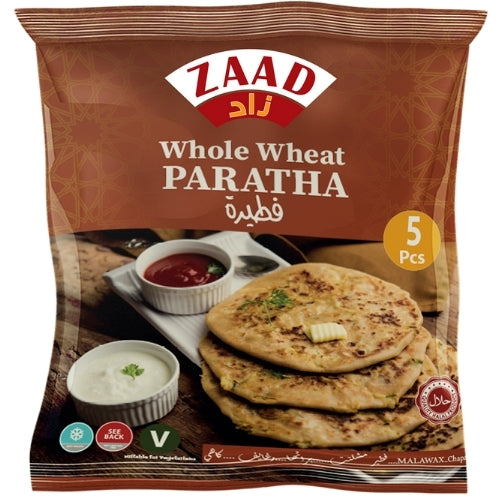 Zaad Whole Wheat Paratha 5Pcs 400g