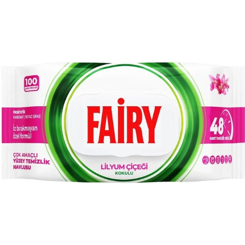 Fairy Wipes Lilium 100pcs