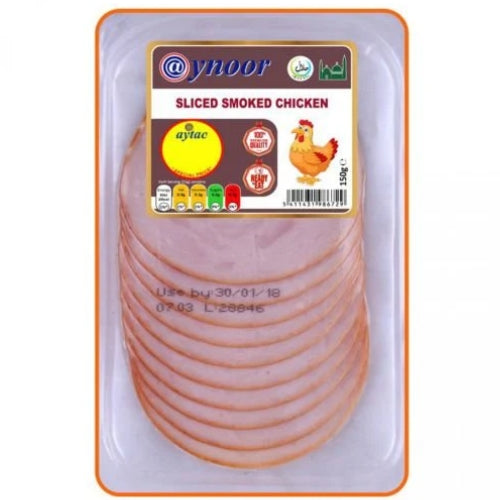 Aynoor Sliced Smoked Chicken Breast 130g