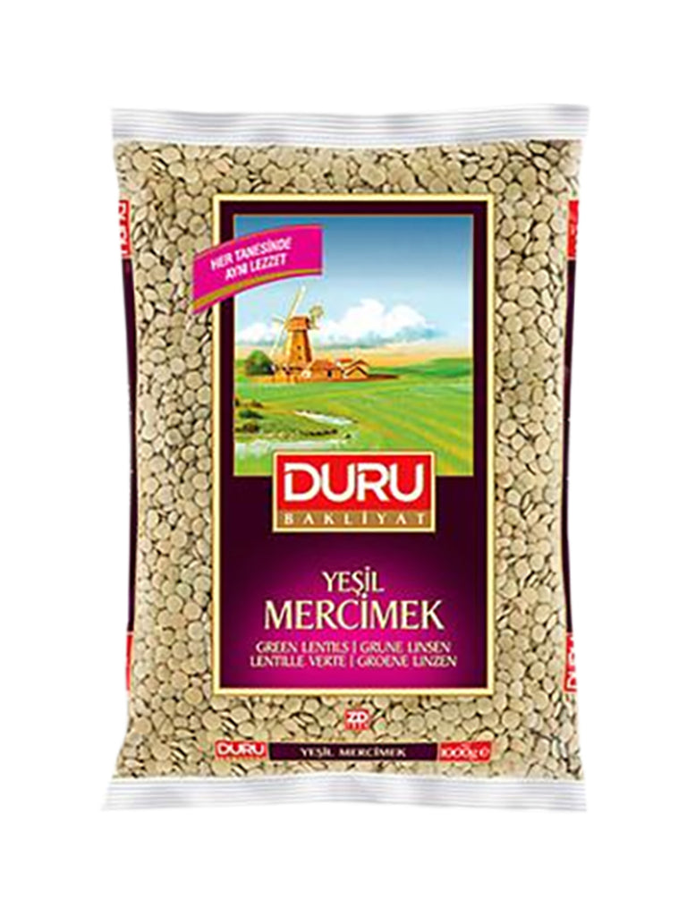 Duru Green Lentil (Yesil Mercimek) (30301) 1Kg