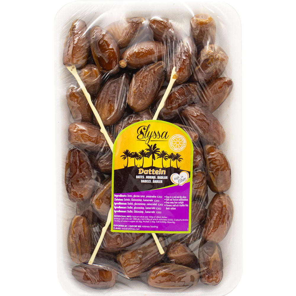 Elyssa Tunisian Dates (Foam Plate) 400g