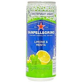 Sanpellegrino Lemon & Mint Infusion Can (12 Pack CAN) 330ml