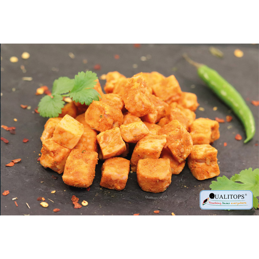 Qualitops Diced Spicy Chicken 1Kg