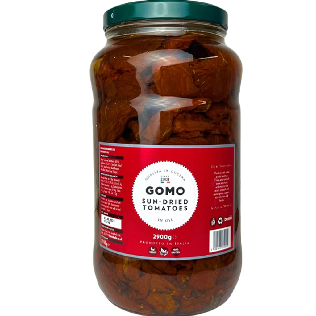 Gomo Sundried Tomatoes in Oil (JAR) 2900g