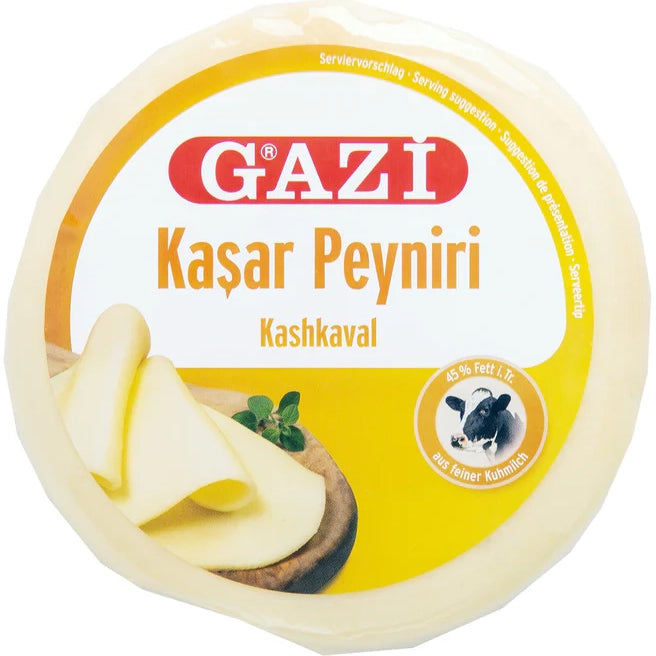 Gazi Kashkaval Lactose Free Cheese (Wheel) 400g