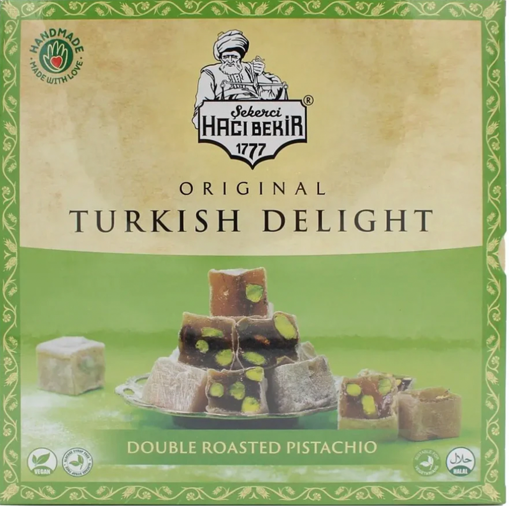 Hacibekir Turkish Delight Double Roasted Pistachio 320g