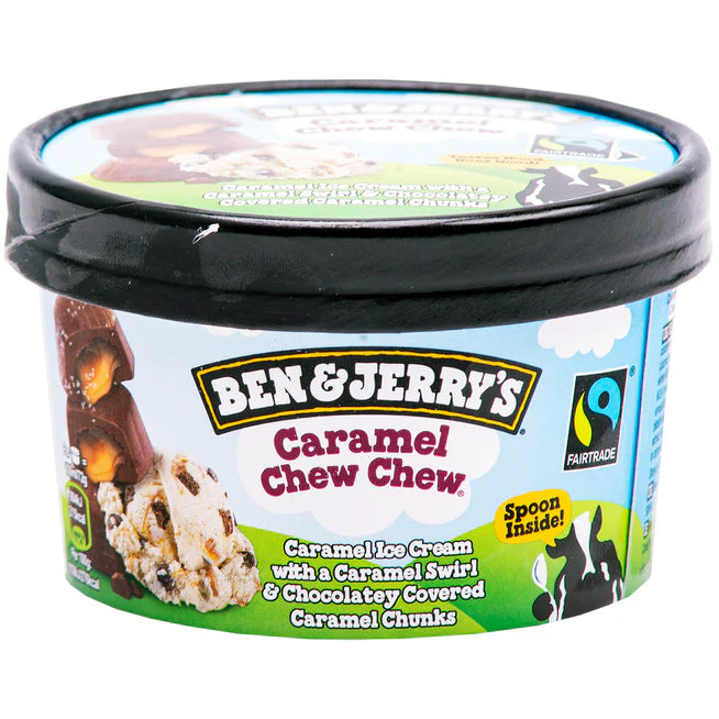 Ben & Jerry'S Caramel Chew Chew Ice Cream 100ml