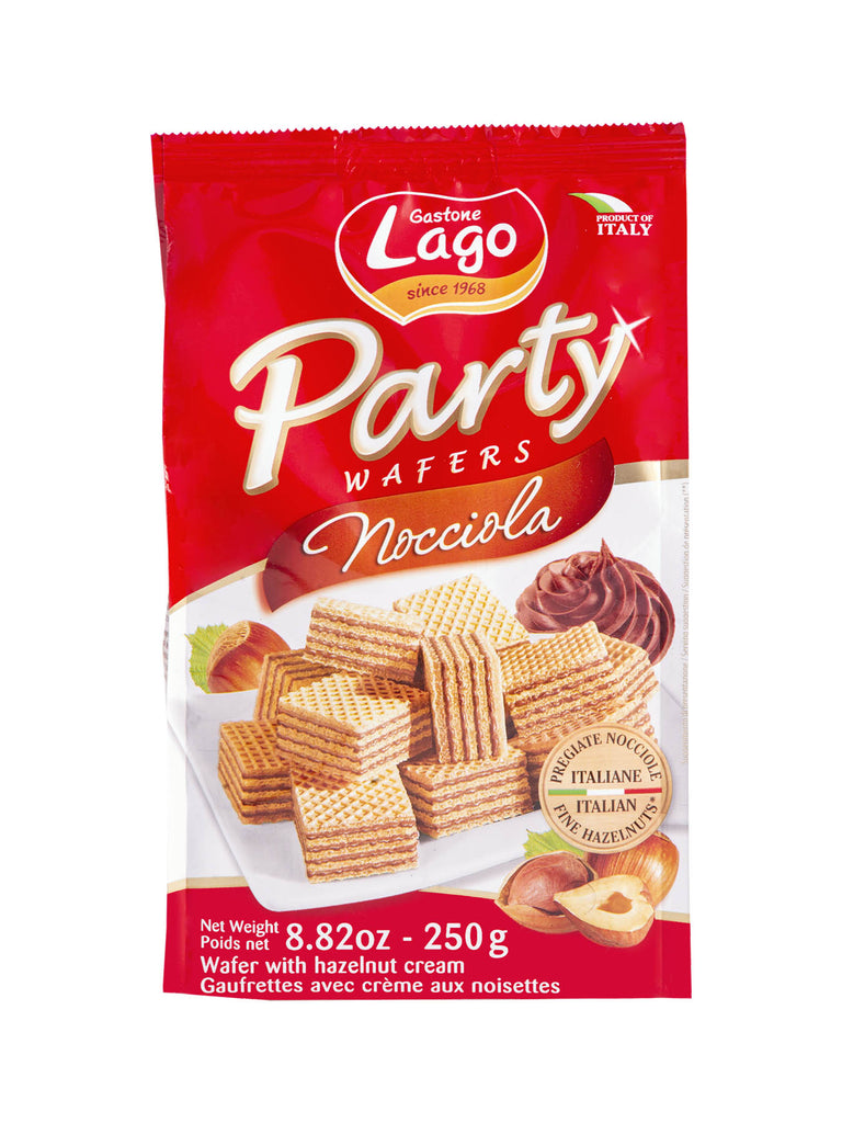 Gastone Lago Party Wafers Hazelnut (Nocciola) 250g